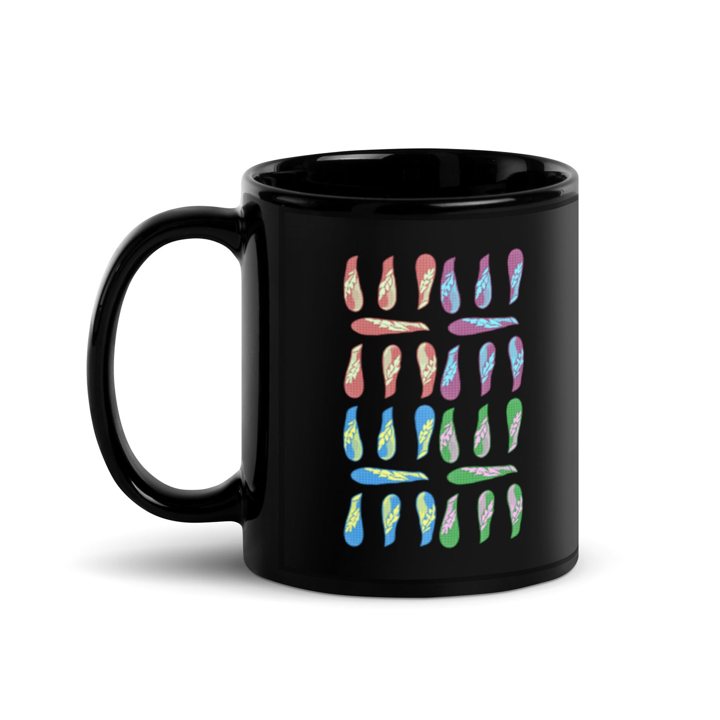 Seven of Clubs Paparazzi Black Glossy Mug