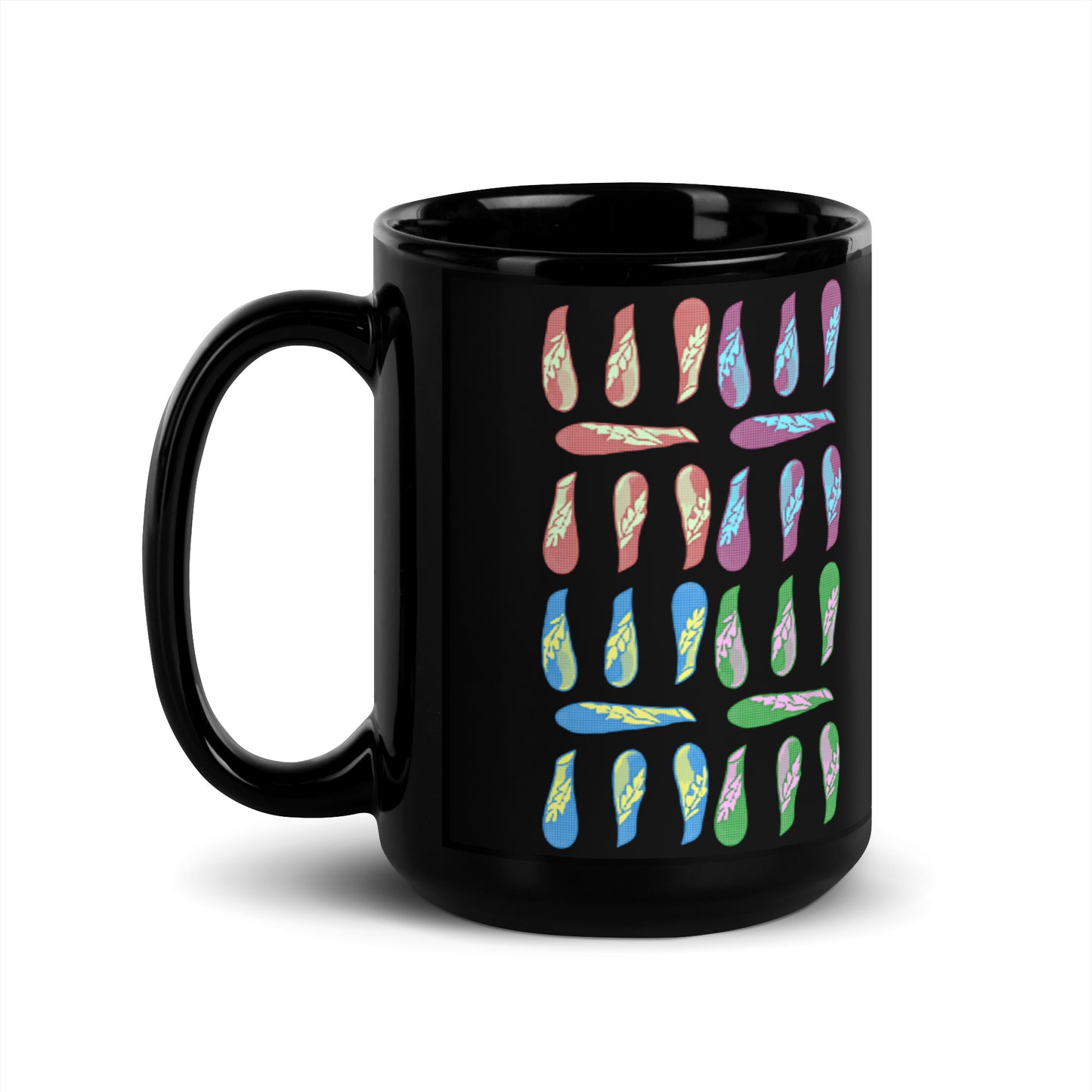Seven of Clubs Paparazzi Black Glossy Mug