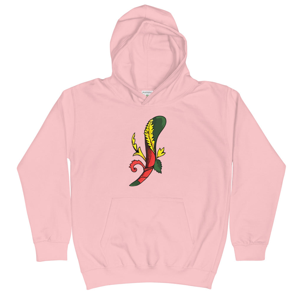 Vintage Ace of Clubs Kids Hoodie