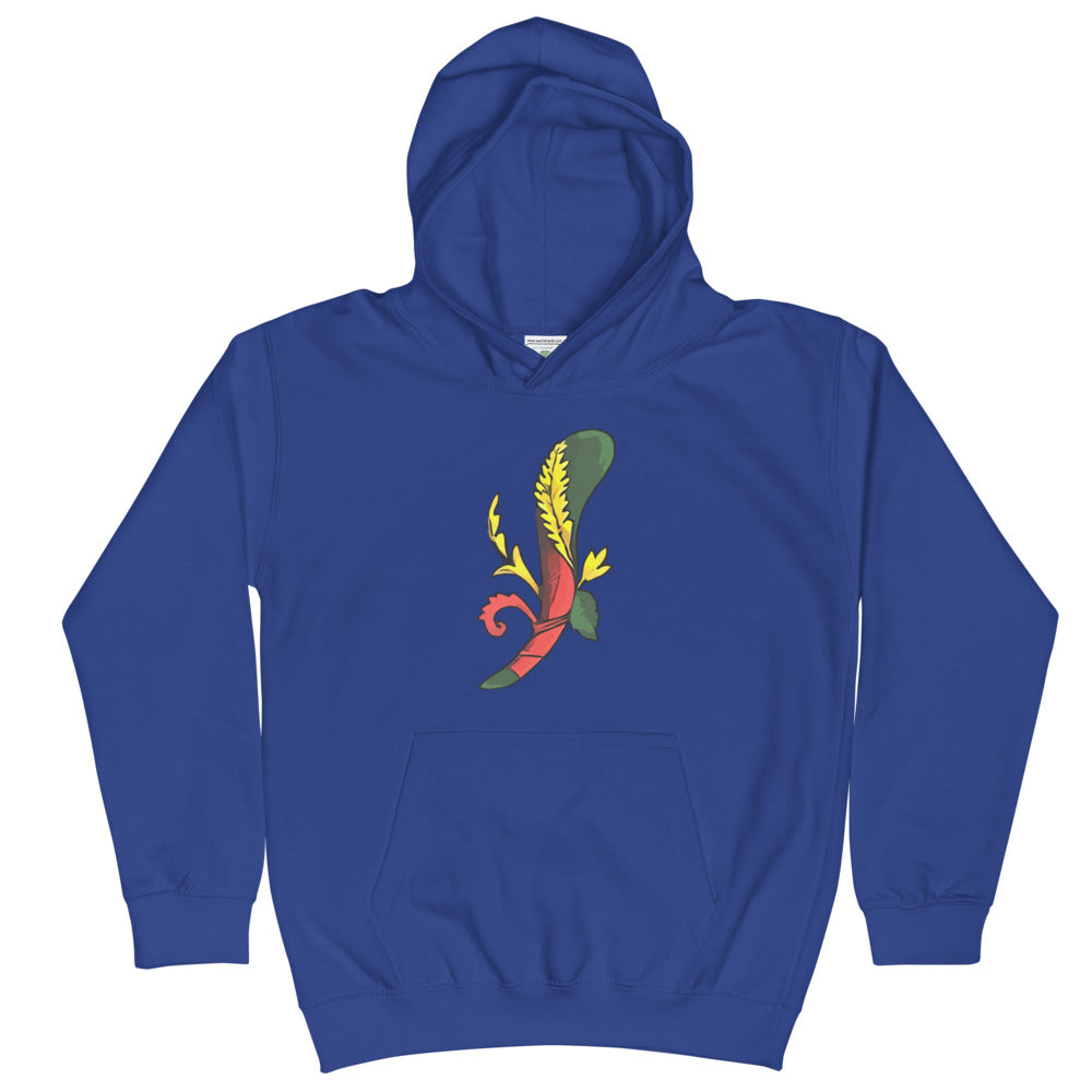Vintage Ace of Clubs Kids Hoodie