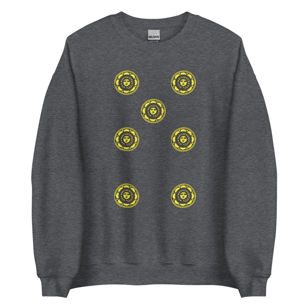 Vintage Seven of Clubs Men's Sweatshirt