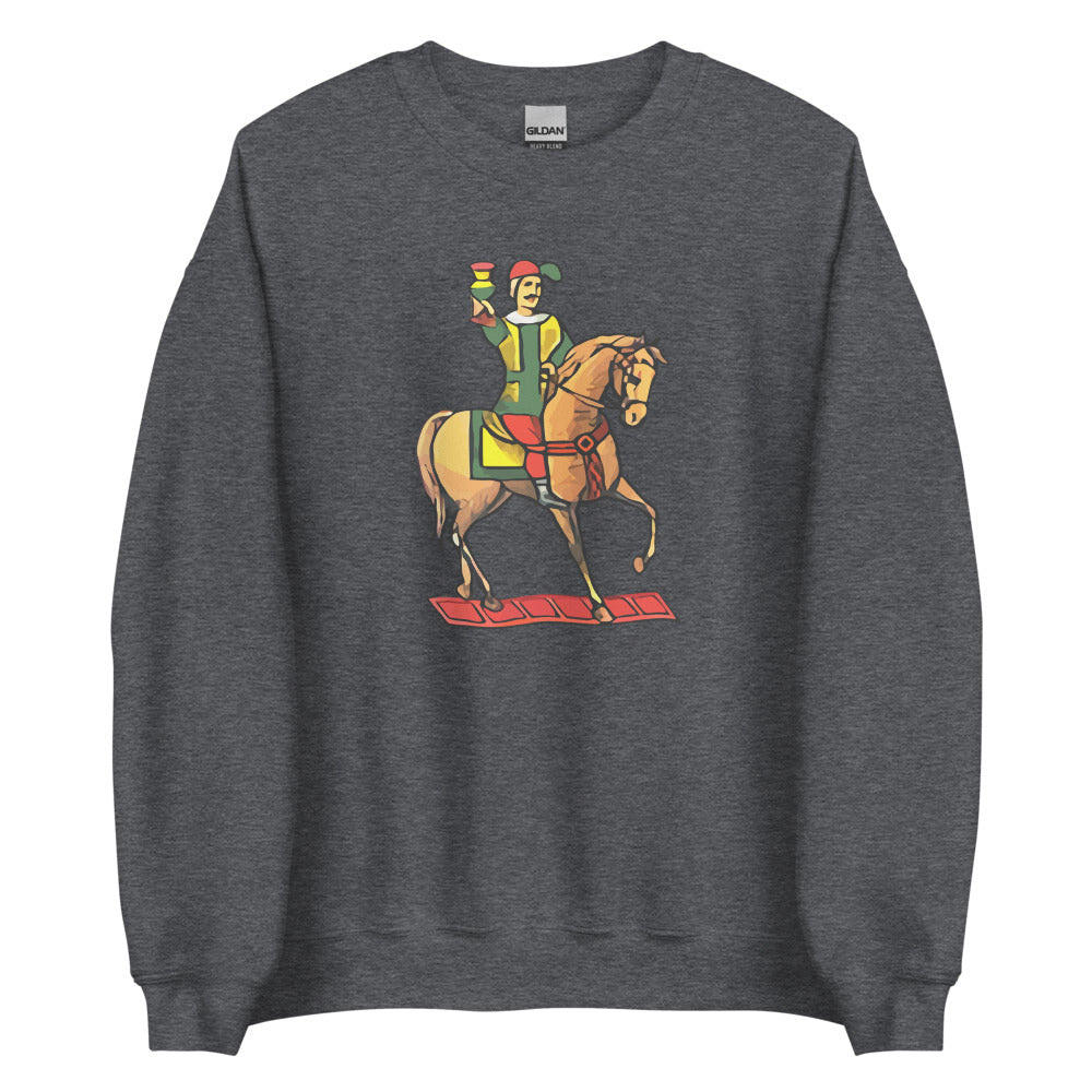 Vintage Il Cavaliere Di Coppe Men’s Sweatshirt