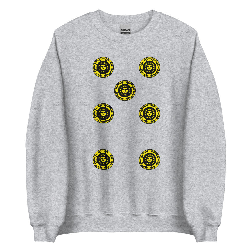 Vintage Seven of Clubs Men's Sweatshirt
