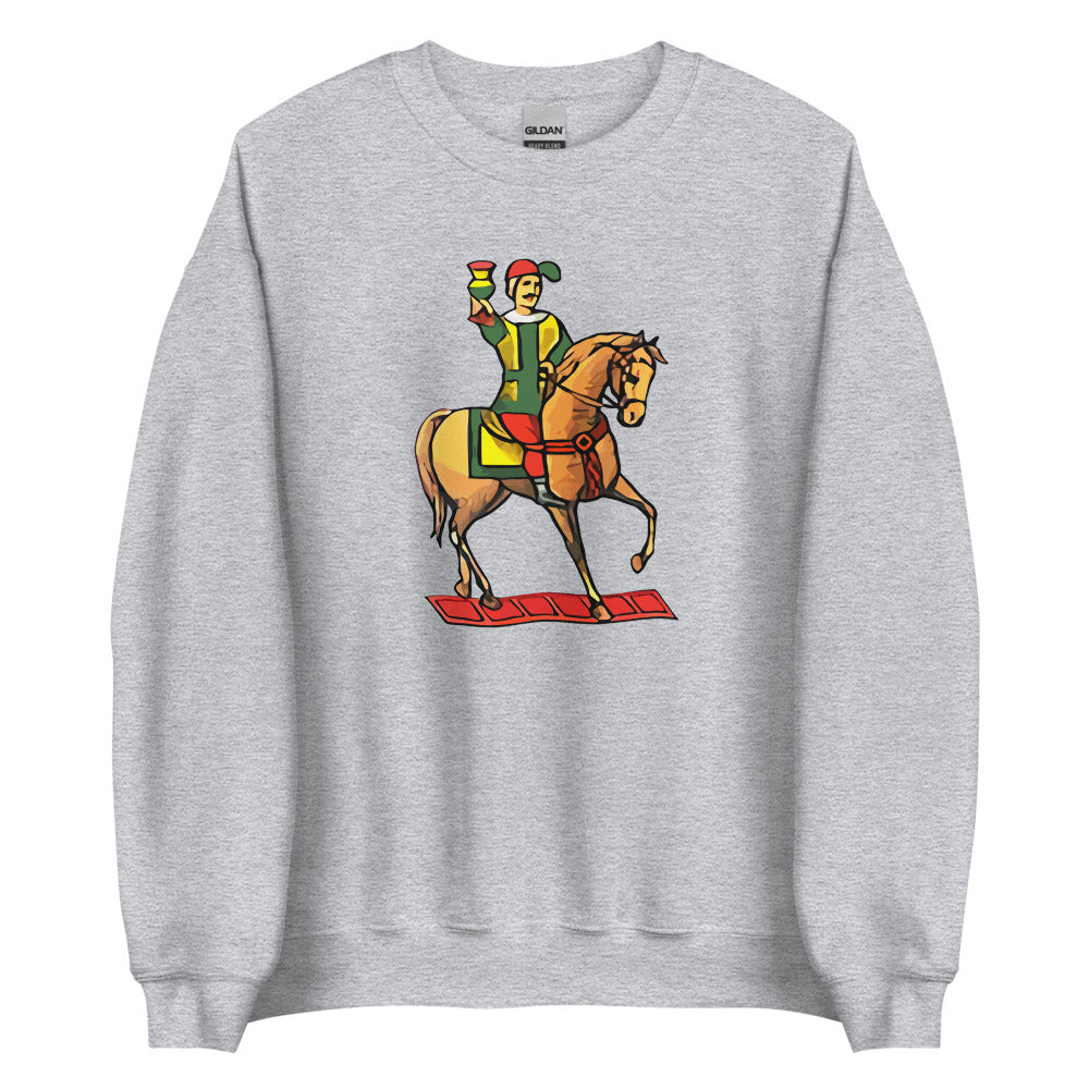 Vintage Il Cavaliere Di Coppe Men’s Sweatshirt