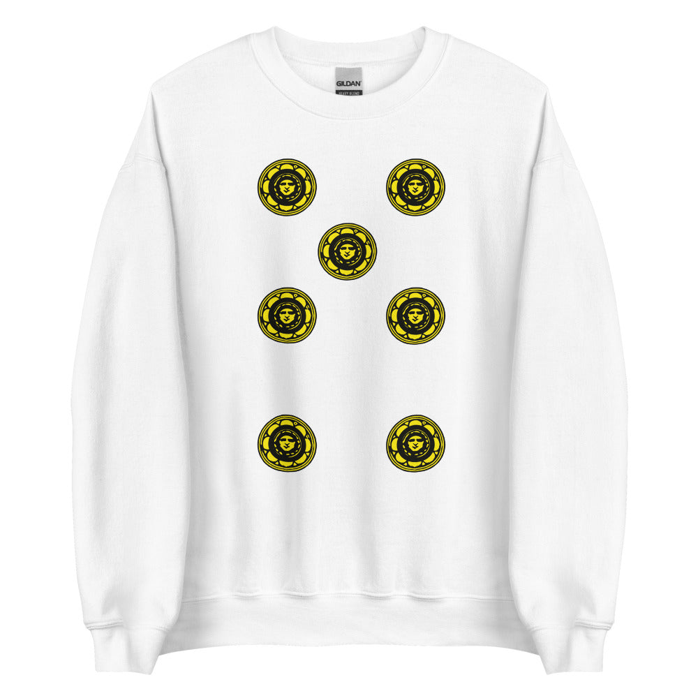 Vintage Seven of Clubs Men's Sweatshirt