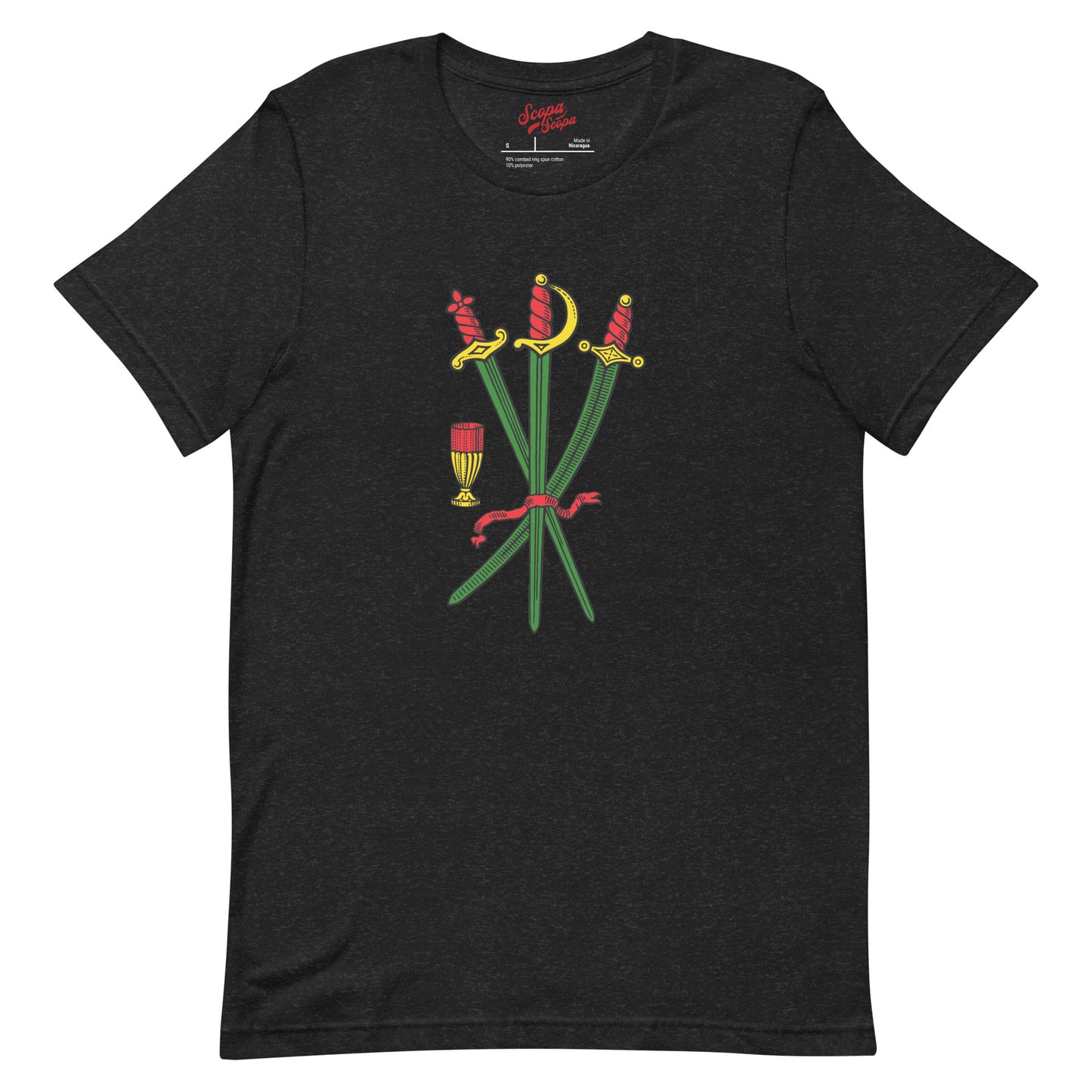Sicilian Three of Swords Men's T-Shirt