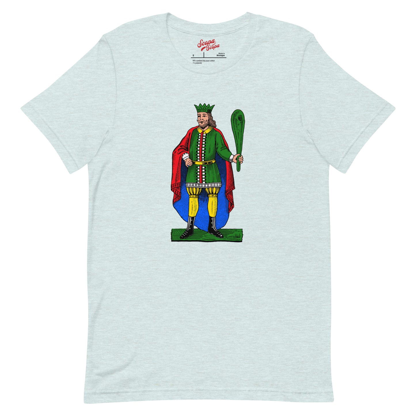 Sicilian King of Clubs Men's T-Shirt