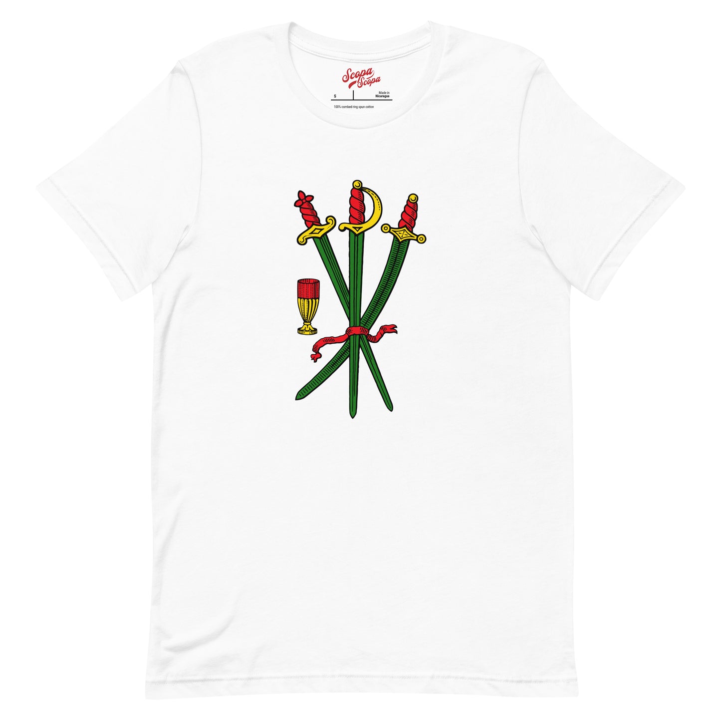 Sicilian Three of Swords Men's T-Shirt