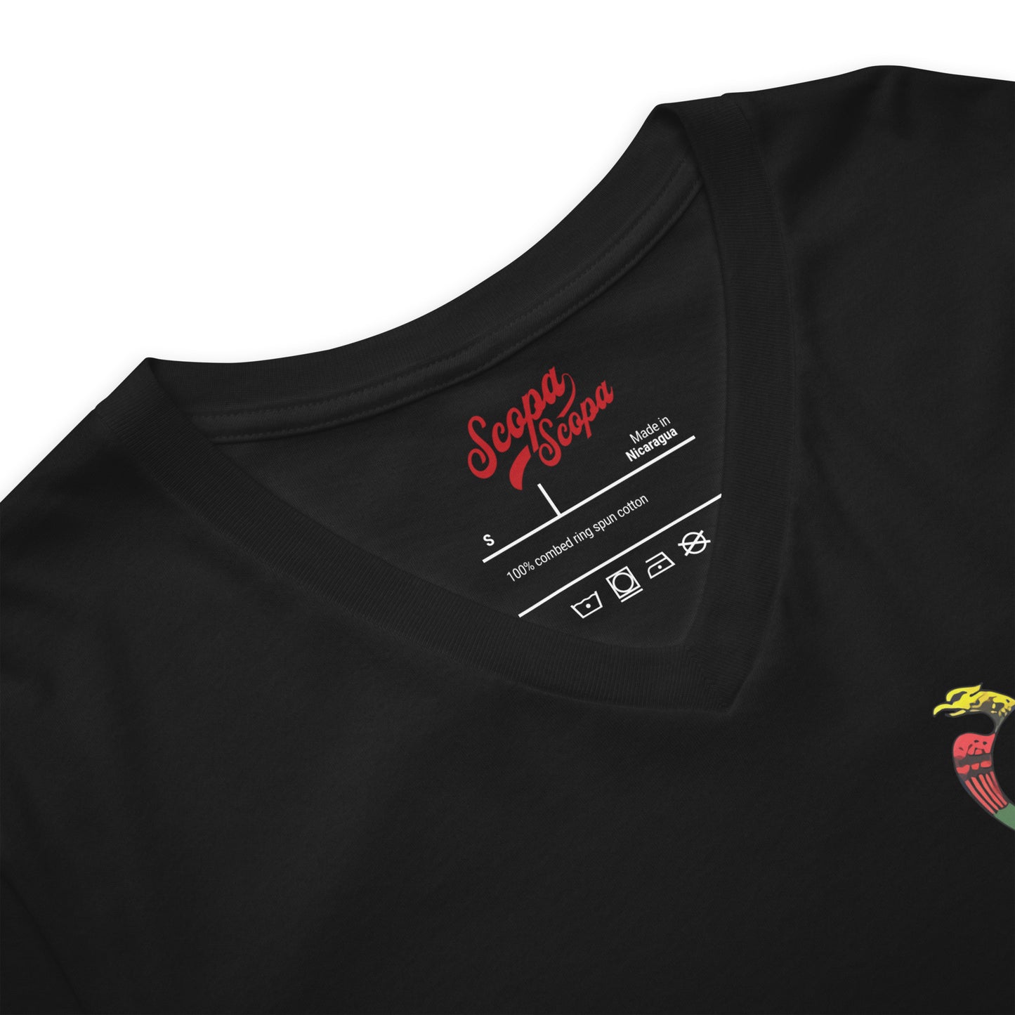 Vintage Italian Ace of Coin's Men's V-Neck T-Shirt