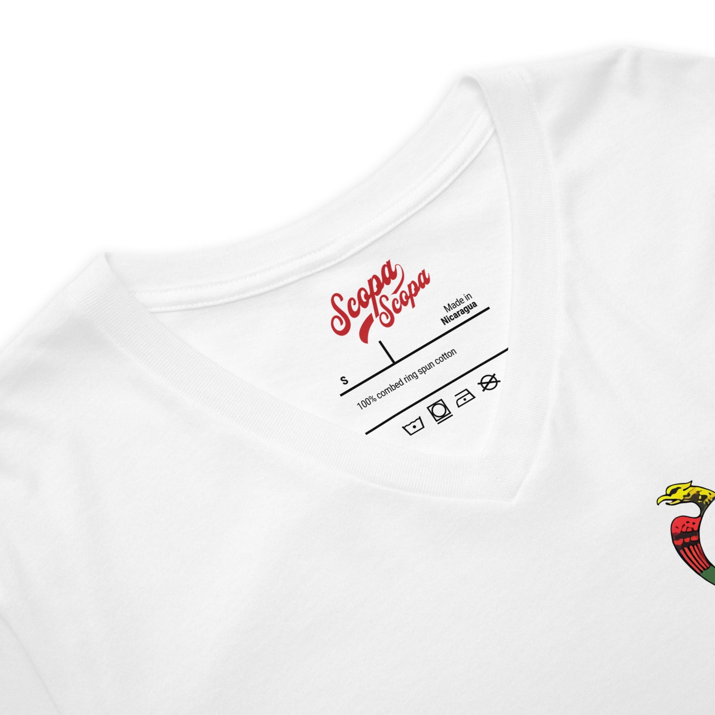 Vintage Italian Ace of Coin's Men's V-Neck T-Shirt