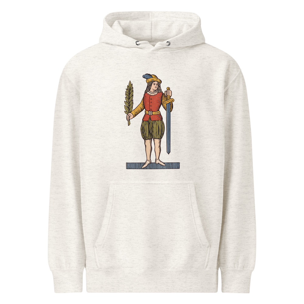 Vintage Donna di Spade Premium Hoodie, another view
