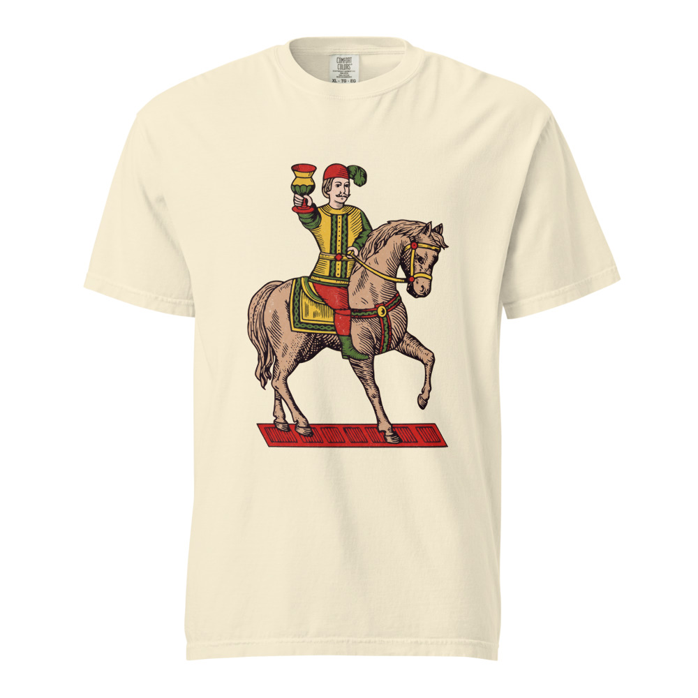 Vintage Cavaliere di Coppe Heavyweight Tee, another view