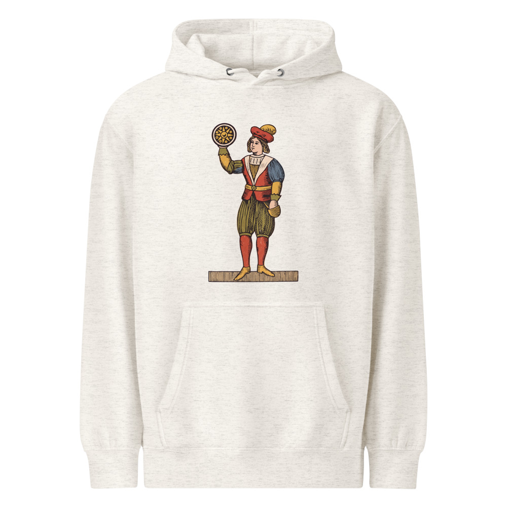 Vintage Donna di Denari Premium Hoodie, another view