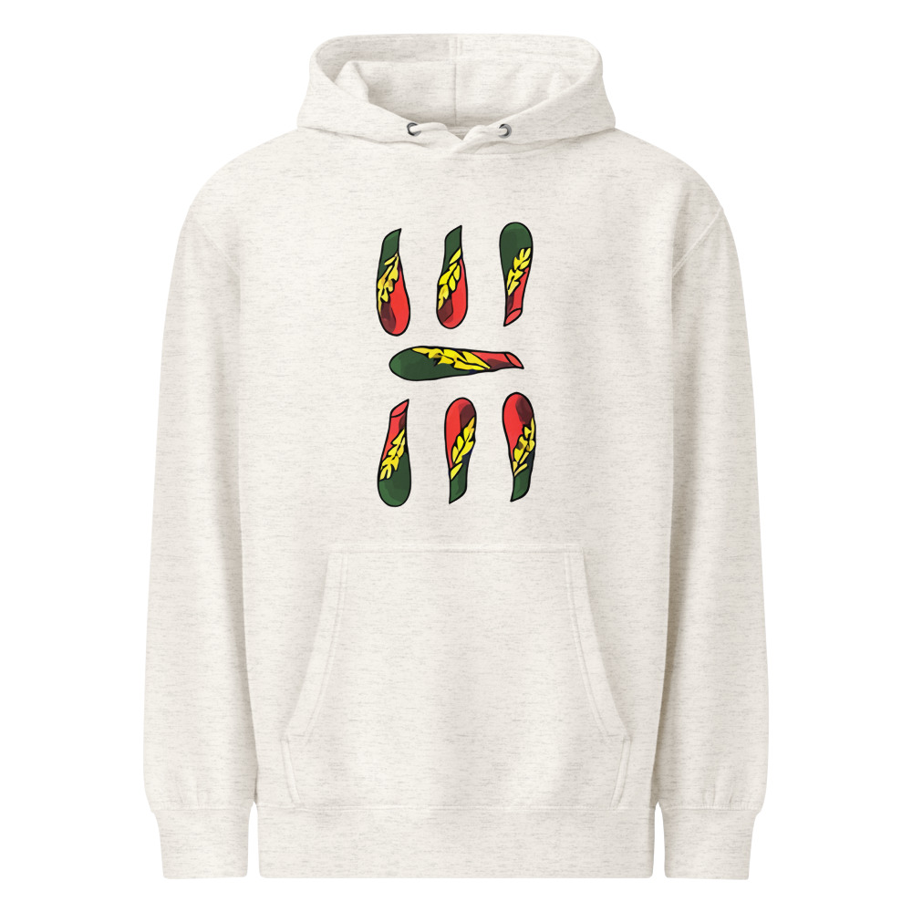 Vintage Sette di Bastoni Premium Hoodie, another view