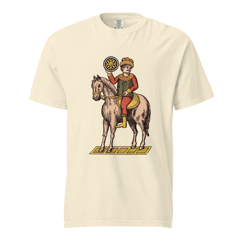 Vintage Cavaliere di Denari Heavyweight Tee, another view