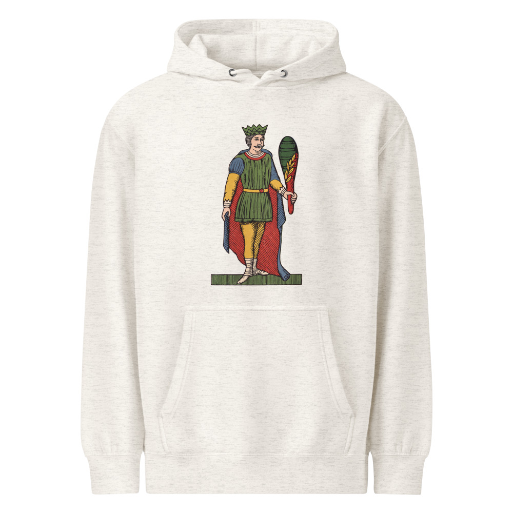 Vintage Re di Bastoni Premium Hoodie, another view