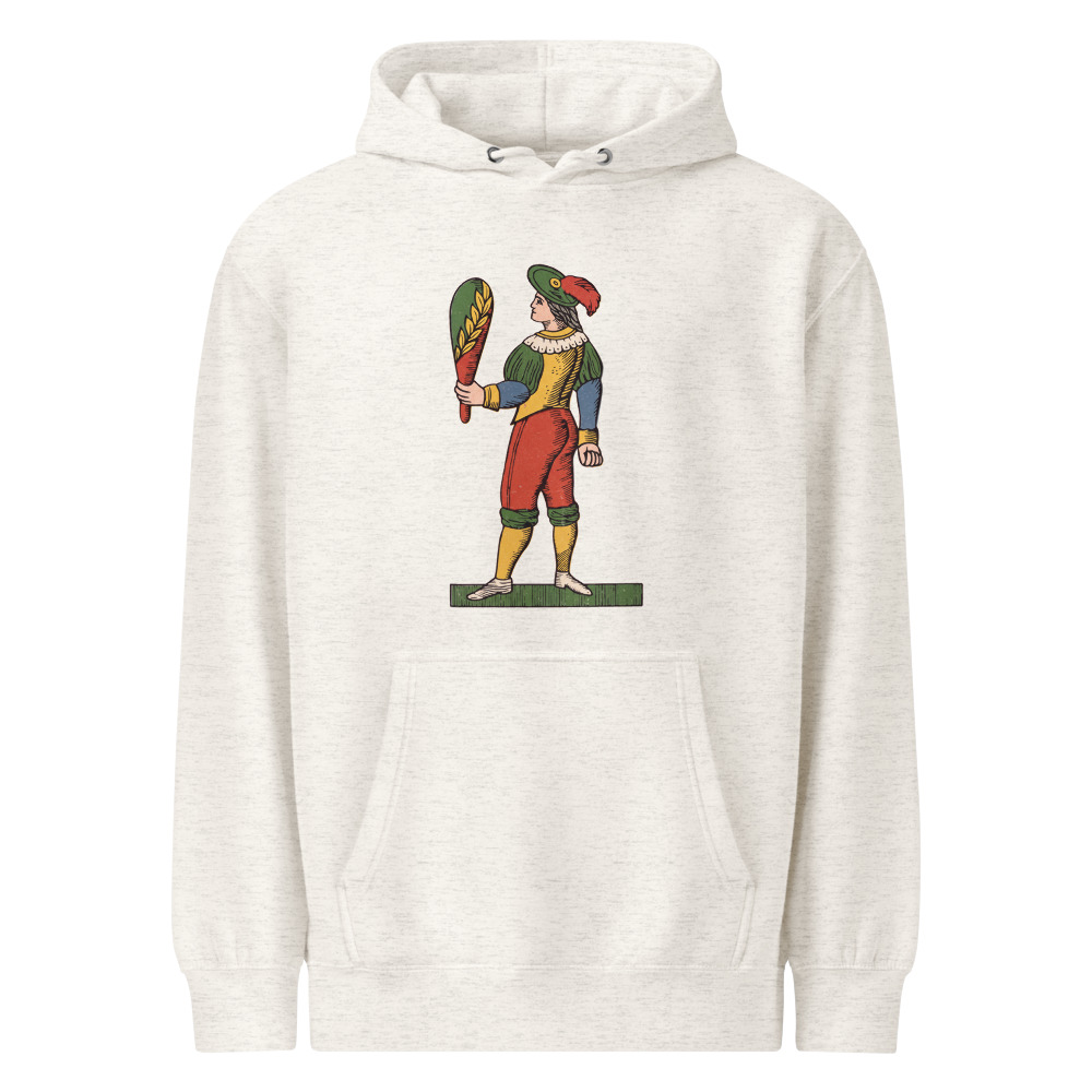 Vintage Donna di Bastoni Premium Hoodie, another view