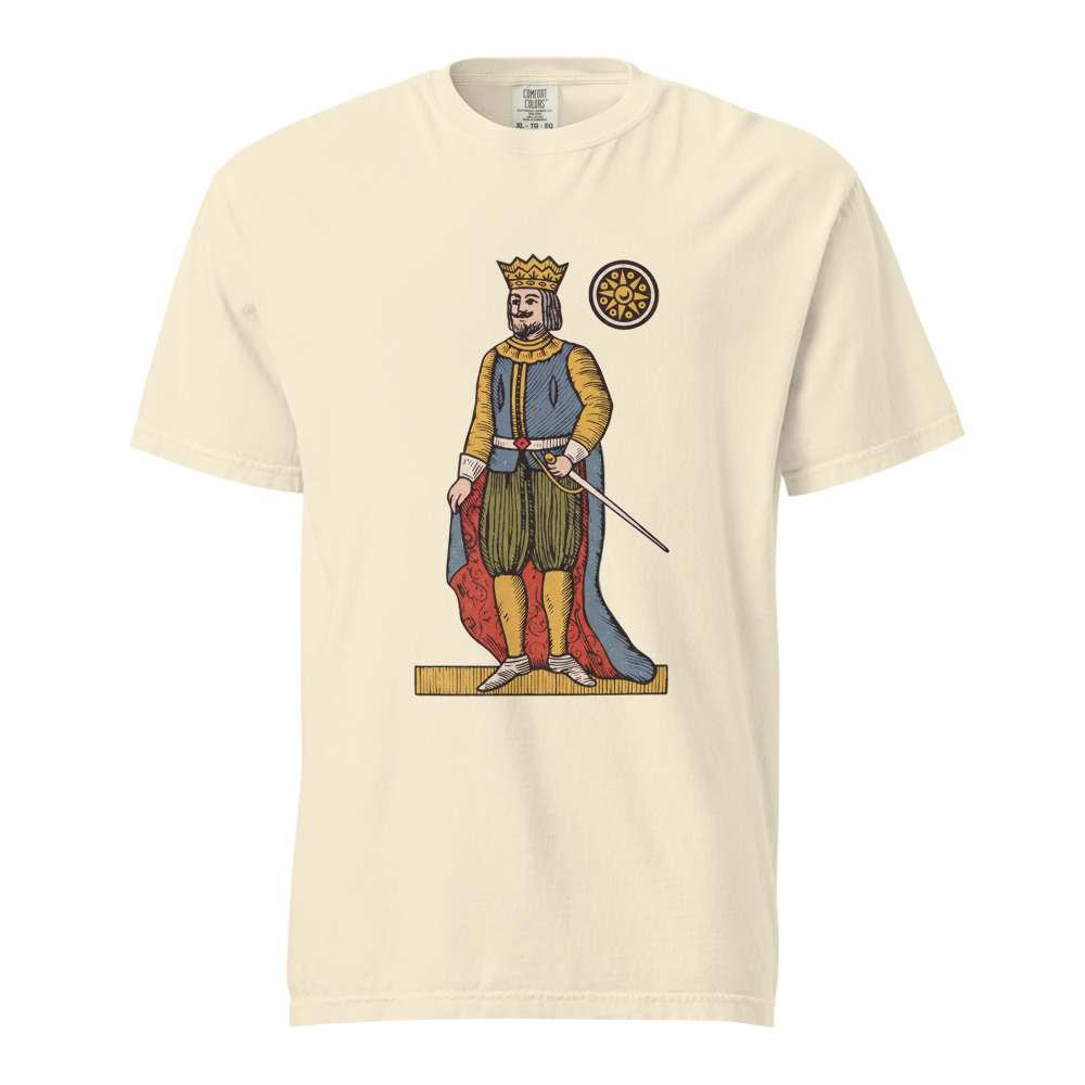 Vintage Re di Denari Heavyweight Tee, another view
