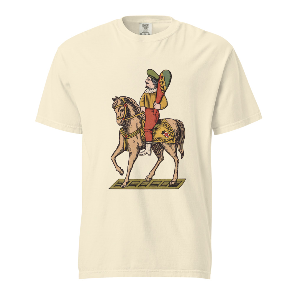 Vintage Cavaliere di Bastoni Heavyweight Tee, another view