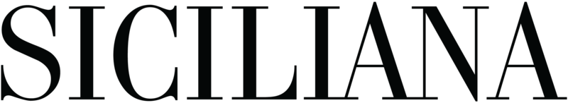 Siciliana Black Logo artwork, as printed
