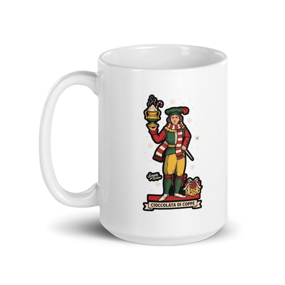 Cioccolata di Coppe Mug 15 oz, another view