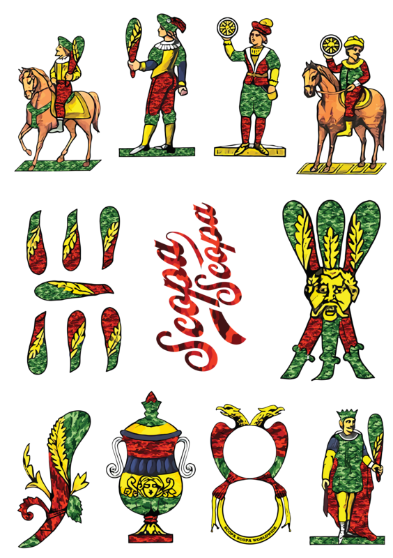 Camo Collection artwork, as printed