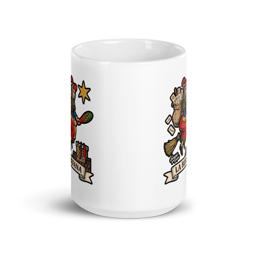 La Befana Mug 15 oz, another view