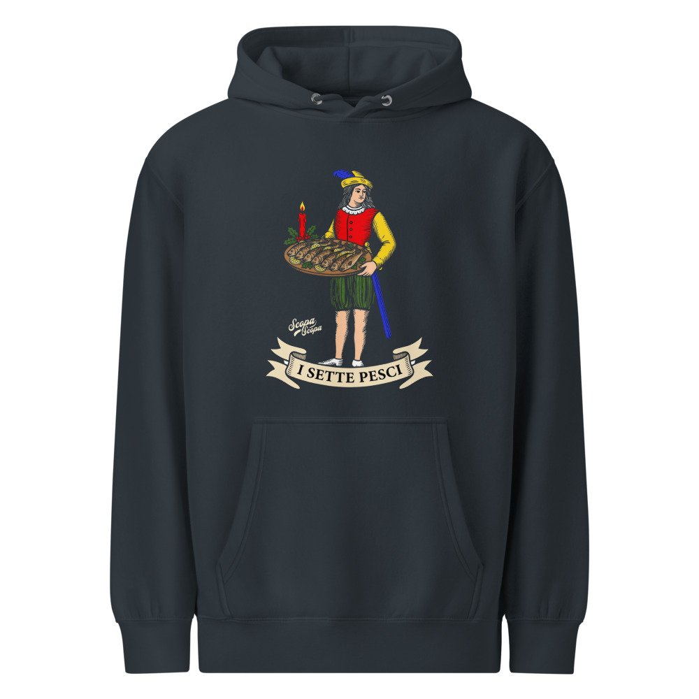 I Sette Pesci Premium Hoodie, another view