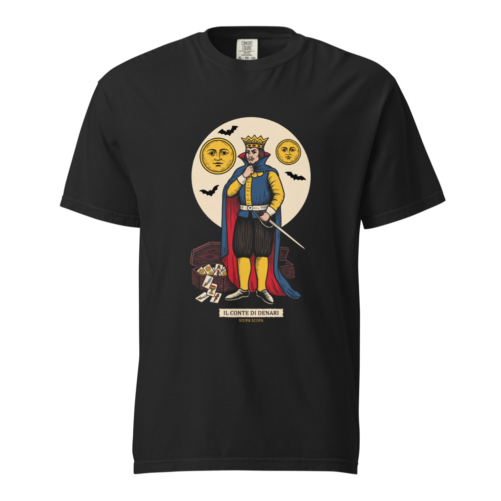Il Conte di Denari Heavyweight Tee