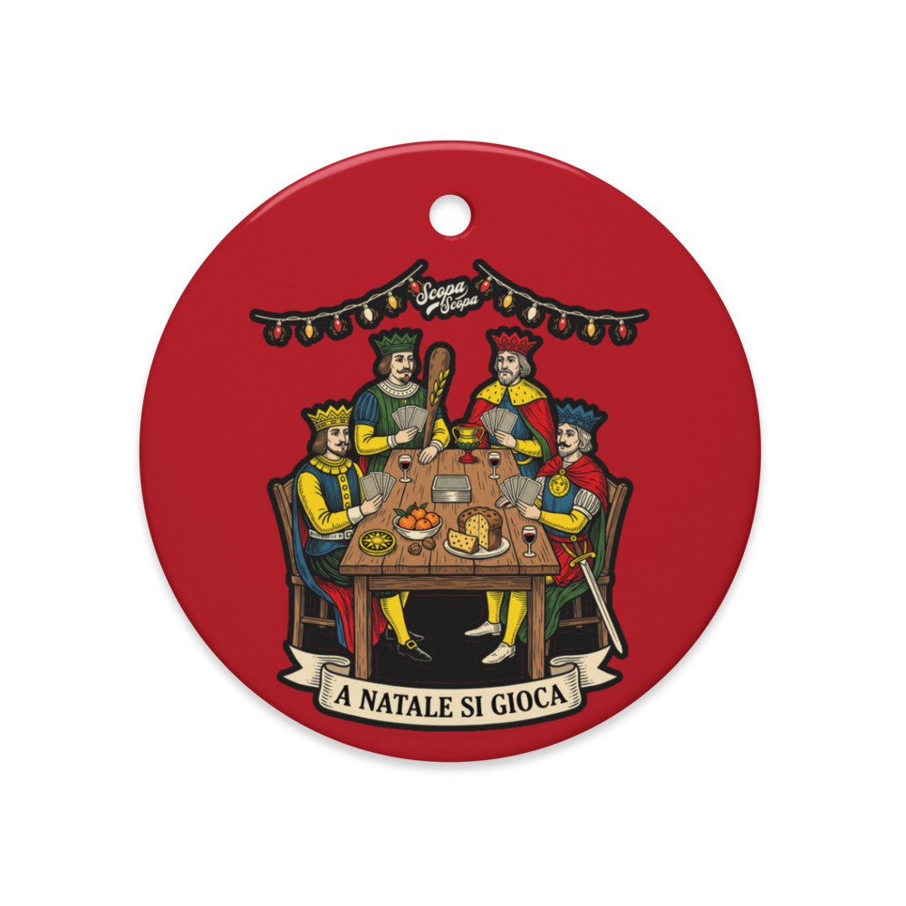 A Natale si gioca Ornament, another view