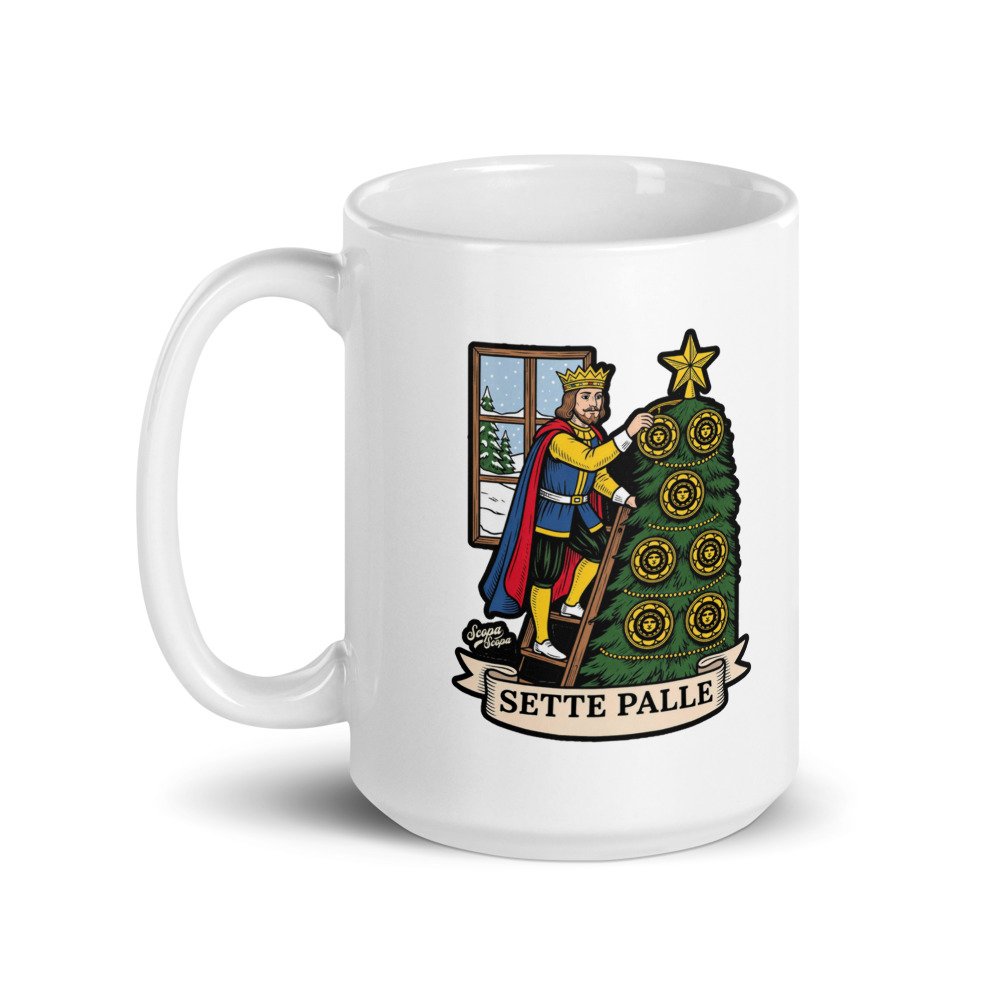 Sette palle Mug 15 oz, another view