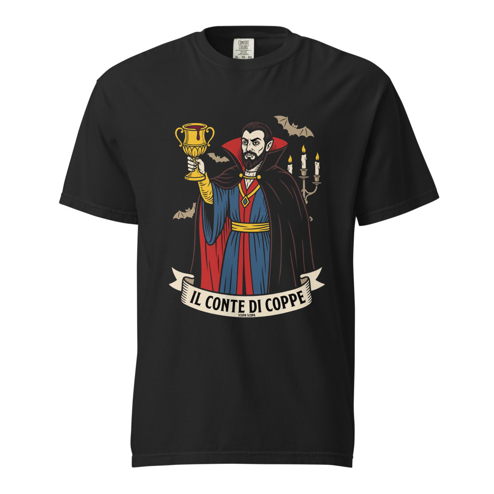 Il Conte di Coppe Heavyweight Tee