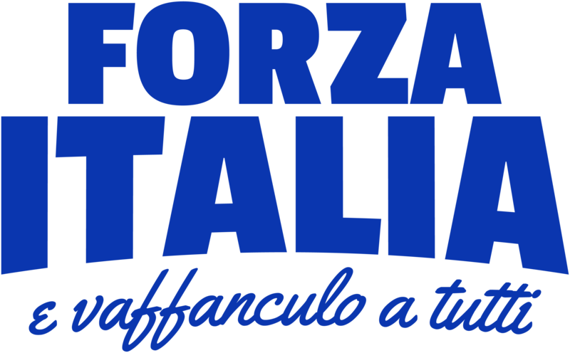 Forza Italia artwork, as printed