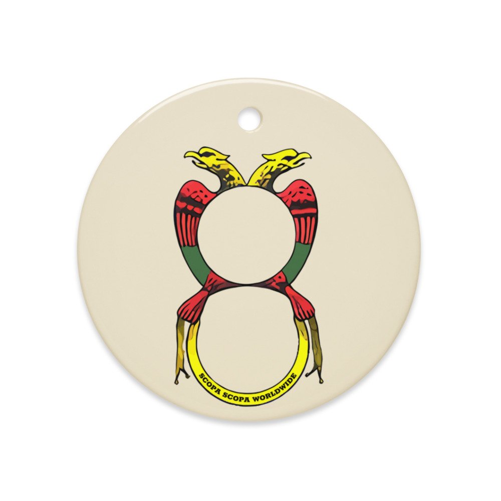 Vintage Asso di Denari Ornament, another view