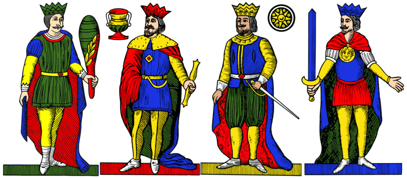 All the Kings artwork, as printed