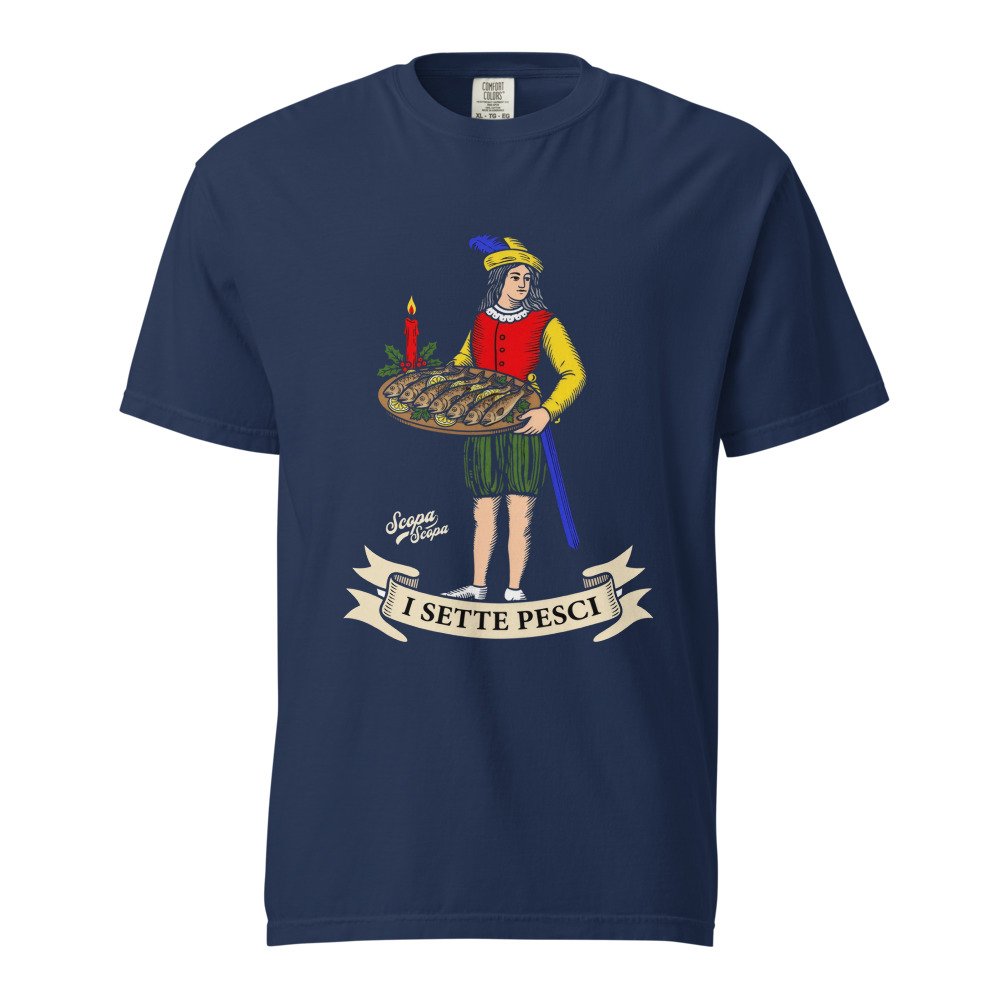 I Sette Pesci Heavyweight Tee, another view