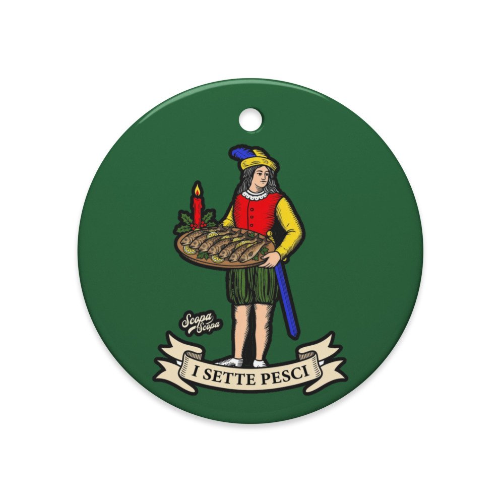 I Sette Pesci Ornament, another view