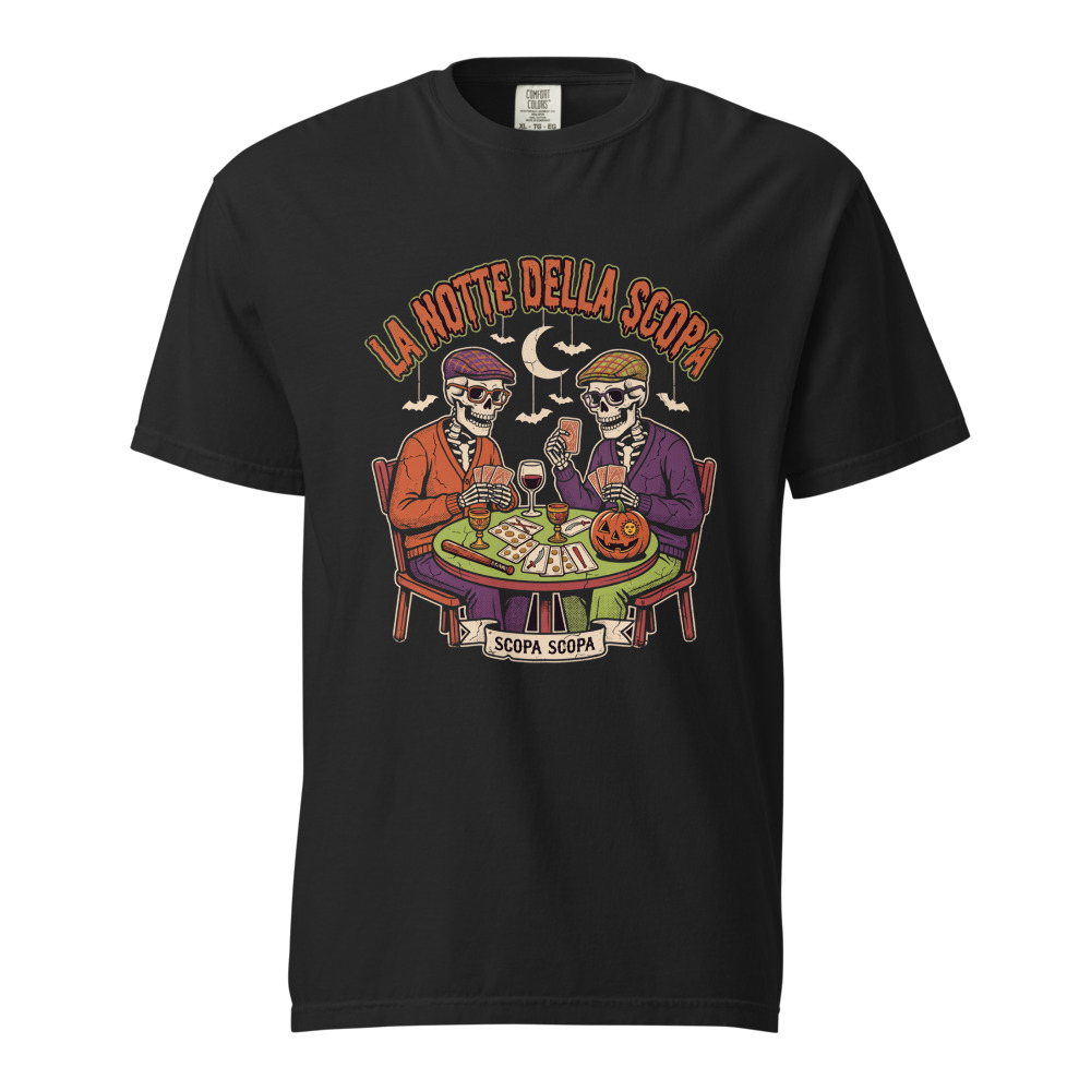 La Notte della Scopa Heavyweight Tee