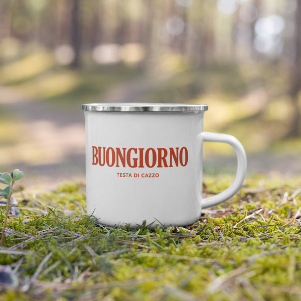 BUONGIORNO Enamel Mug