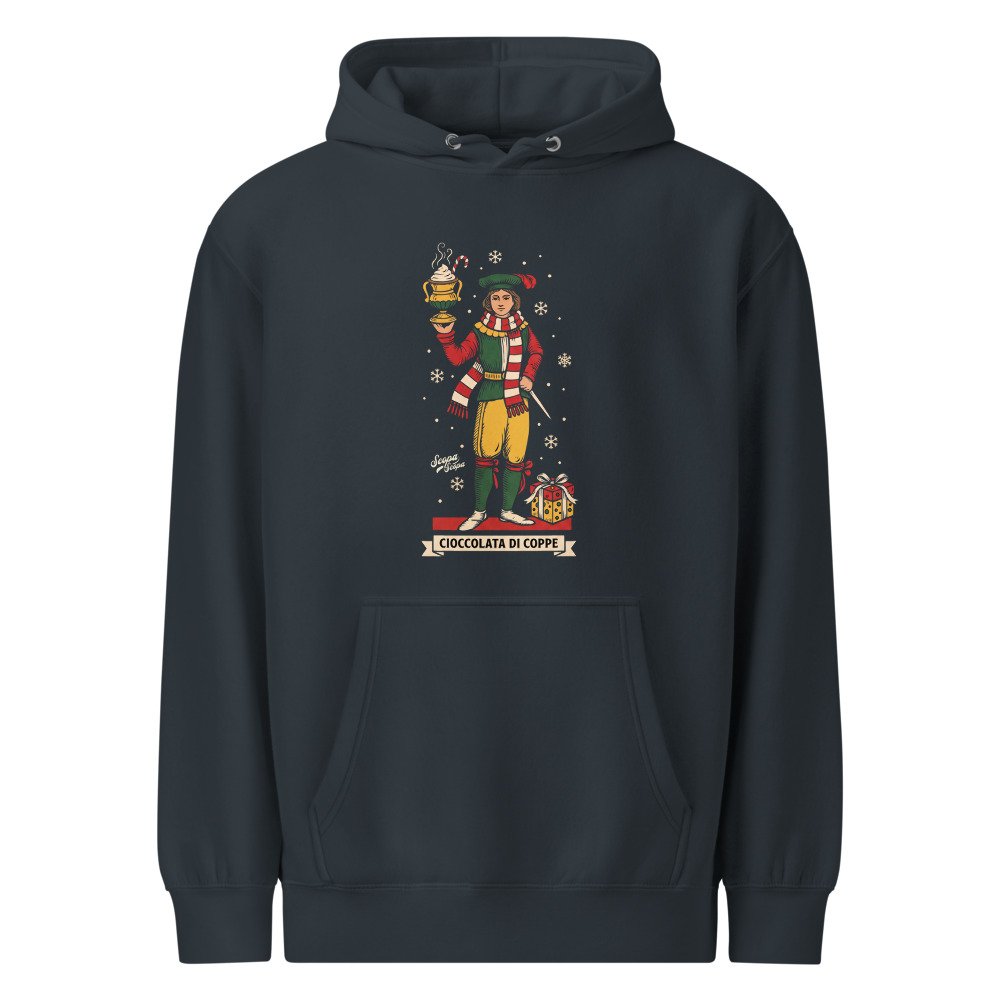 Cioccolata di Coppe Premium Hoodie, another view