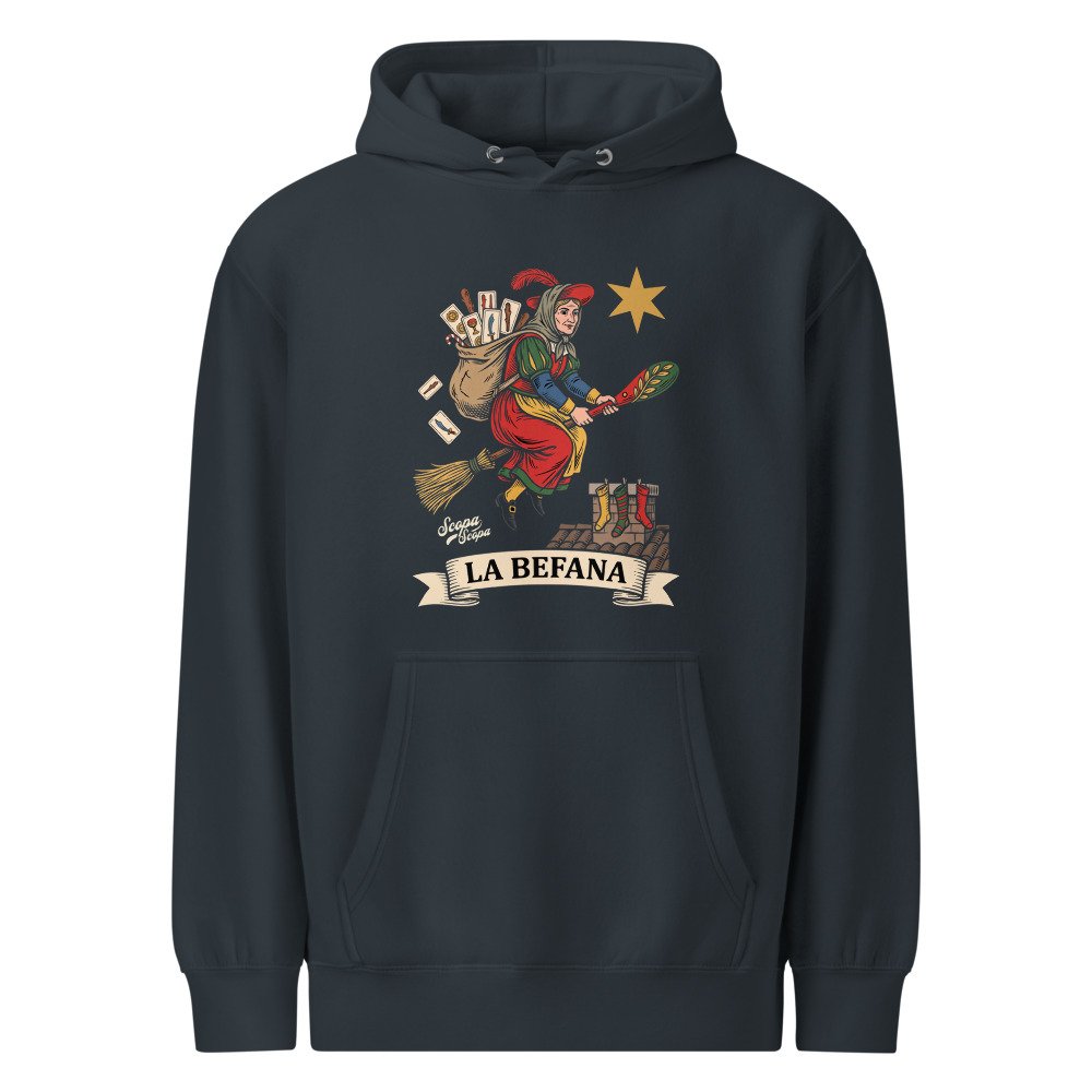 La Befana Premium Hoodie, another view