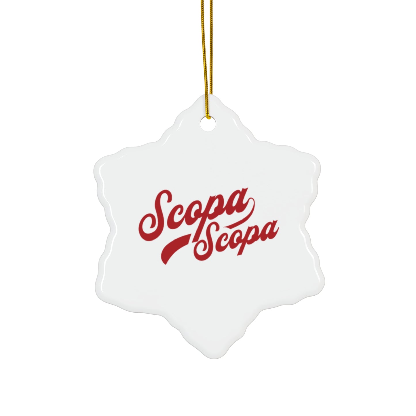 Scopa Scopa Limited Edition Ceramic Ornament