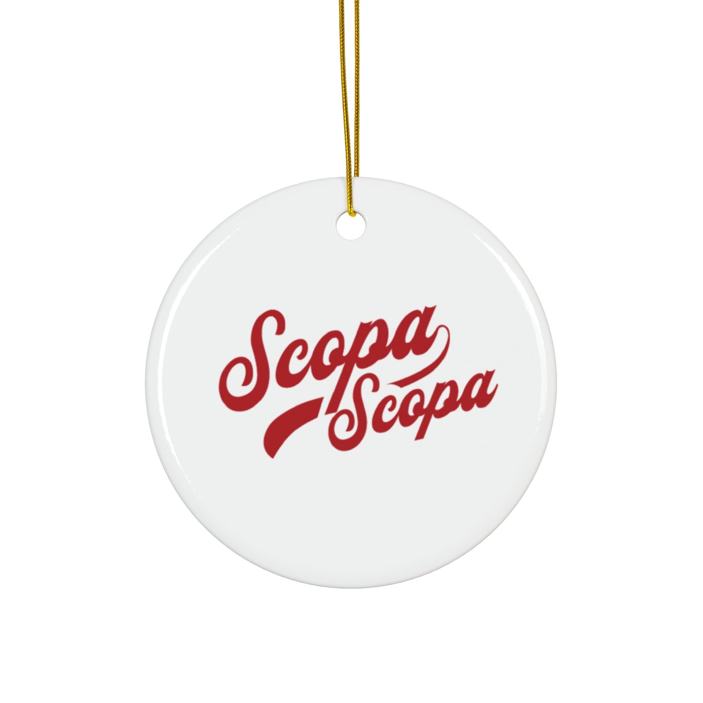 Scopa Scopa Limited Edition Ceramic Ornament