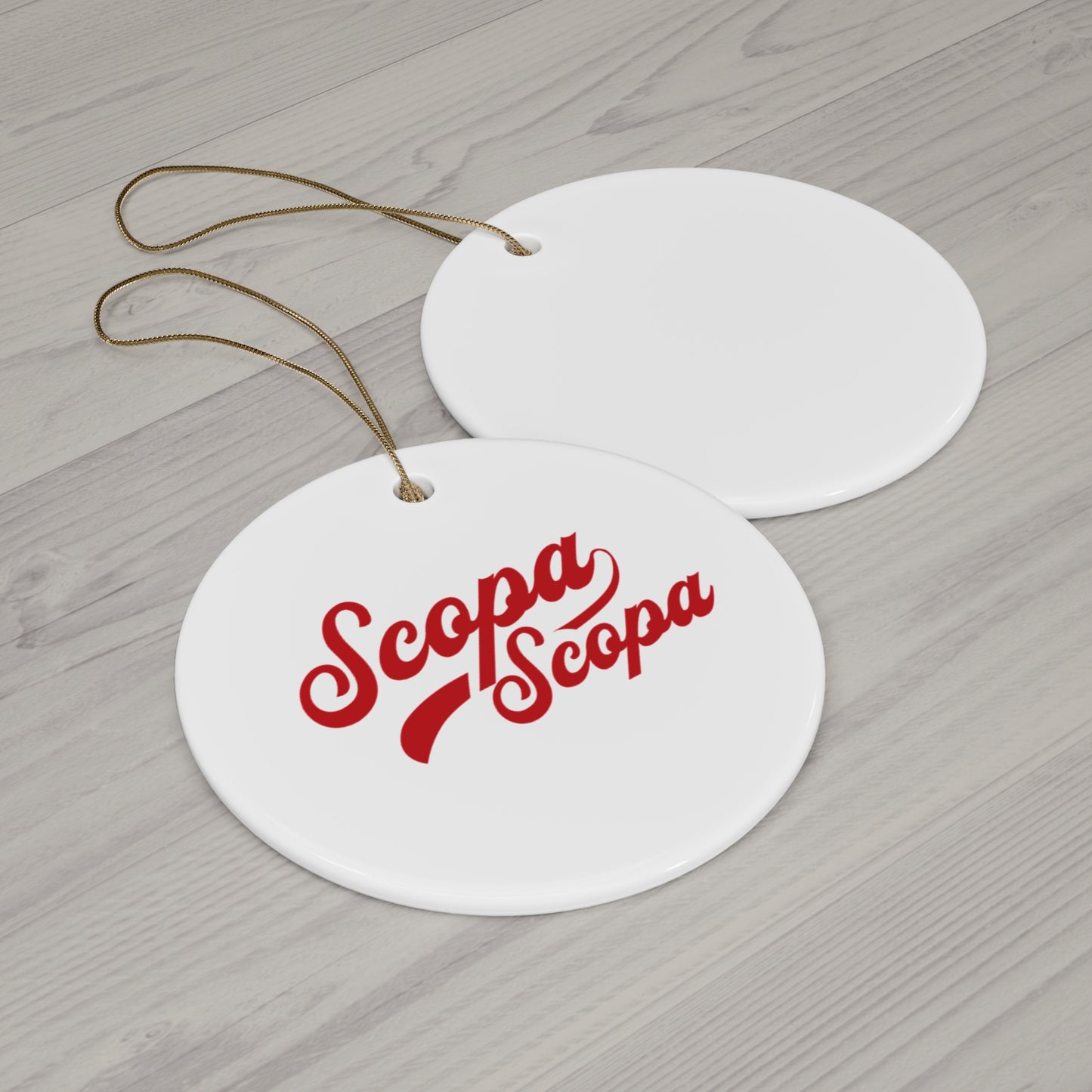 Scopa Scopa Limited Edition Ceramic Ornament