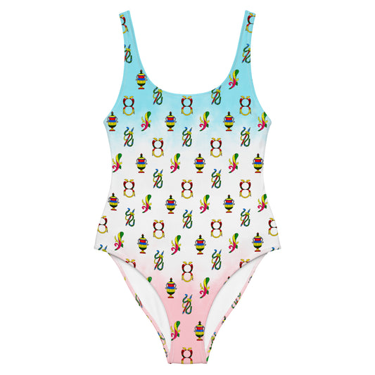 Aces Everywhere One-Piece Swimsuit