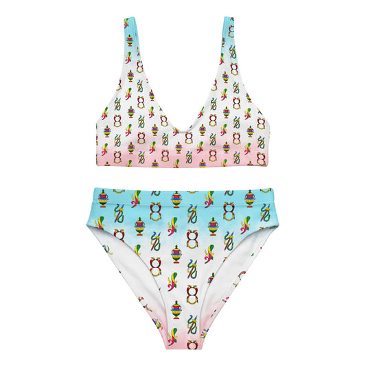 Aces Everywhere Premium High-Waisted Bikini