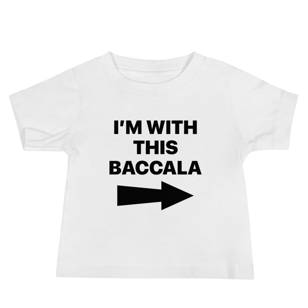 Baccala Black Font Baby T-Shirt