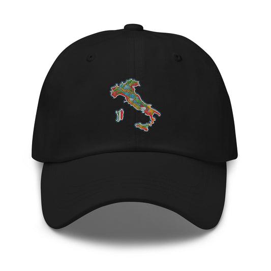 Map of Italy Dad Hat