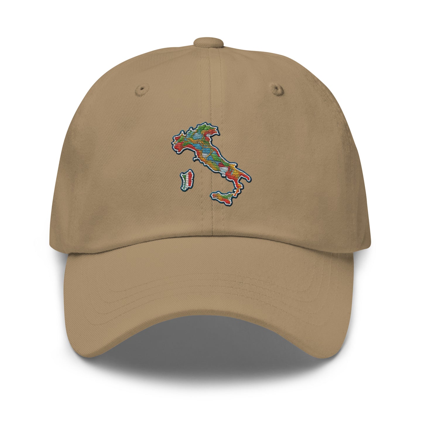 Map of Italy Dad Hat