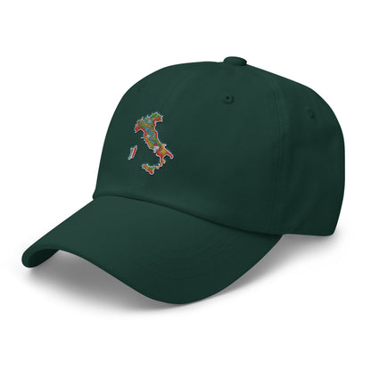 Map of Italy Dad Hat